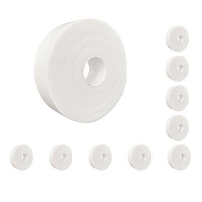10 Set of Waterproof Foot Heel Tape Anti Blister Anti Friction Heel Protector 5M White, 2.5 x 5m