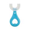Kids Teeth Cleaning Manual Brush U-Shape Oral Tooth Cleaning Blue 2-6 Years view 1
