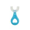 Kids Teeth Cleaning Manual Brush U-Shape Oral Tooth Cleaning Blue 2-6 Years view 3