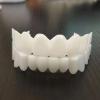 2 Set of Resin Teeth Veneers Comfortable Dentures Tooth Cover Removable Reusable Upper Lower Cover view 3