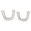 2 Set of Resin Teeth Veneers Comfortable Dentures Tooth Cover Removable Reusable Upper Lower Cover view 4