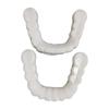 Resin Teeth Veneers Comfortable Dentures Tooth Cover Removable Reusable Upper Lower Cover view 1