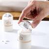 10 Set of Pill Crusher Pulverizer Grinder Med and Vitamin Breaker Medicine Divider White, 3x1.7x1.2 in view 2