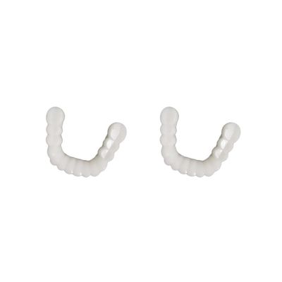 2 Set of Resin Teeth Veneers Comfortable Dentures Tooth Cover Removable Reusable Lower Cover
