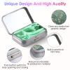 Gerkia Dental Floss Portable Case, Easy to Store Floss Picks of Various Sizes, Portable Dental Floss Dispenser is Perfect for Travelling, Hotels, Dinners, Appointments.Green Tree view 3