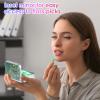 Gerkia Dental Floss Portable Case, Easy to Store Floss Picks of Various Sizes, Portable Dental Floss Dispenser is Perfect for Travelling, Hotels, Dinners, Appointments.Green Tree view 4