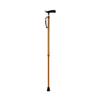 Elderly Crutch- Aluminum Alloy Telescopic Walking Stick - Men Ms Adjustable Walker Four Feet Old Man Walker (Color : RED) Family (Yellow) Present view 1