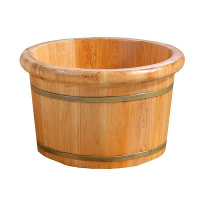 Foot Tub, Foot Basin Tub Bucket, Massage, Spa, Sauna, Soak,foot Bath Wooden Bucket Foot Spa Household Wash Basin