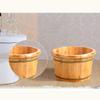 Foot Tub, Foot Basin Tub Bucket, Massage, Spa, Sauna, Soak,foot Bath Wooden Bucket Foot Spa Household Wash Basin view 2