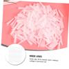 50pcs Eyelash Tweezers Set Tweezers Covers Cover Sleeve Tip Sleeve Lash Tool Eyelash Protector Environmental Soft Silicone Accessories with view 2