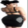 IDOBLO Sexy Black Latex Mini Skirts Tight Latex Rubber Dresses with Back Zip,Black,XXL view 2