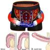 MECKOZ Mens Magnetic Therapy Enlargement Underwear Tourmaline Prostate Therapy Briefs Improving Male Power Promote Circulation(10pcs,3XL) view 3