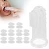 Gonetre Baby Finger Toothbrush Infant Silicone Finger Toothbrushes Soft Finger Teeth Brushes Baby Finger Teeth Brushes Infant Toothbrushes 10pcs Baby Finger Toothbrush Infant Silicone view 3