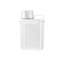 Laundry Detergent Dispenser Clear Washing Powder Container with Lid and Handle Laundry Detergent Powder Storage Box for Laundry Powder Beads, Oatmeal, Pet Food view 1