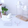 Laundry Detergent Dispenser Clear Washing Powder Container with Lid and Handle Laundry Detergent Powder Storage Box for Laundry Powder Beads, Oatmeal, Pet Food view 4