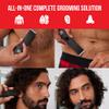 Happy Nuts The Lumberjack Electric Groin & Body Hair Trimmer for Men - Mens Body Groomer Kit for Privates - Smooth Ball & Pubic Hair Shaver (Graphite) view 4