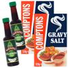 Sarsons Gravy Browning 150ml x2 With Comptons Gravy Salt 128g x2 (4 Pack Mixed Seasoning Bundle) view 1
