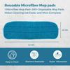 HOMESHOPA 6 Pack Microfiber Spray Mop Head Replacement Cleaning Pads, Suitable for Wet and Dry & Reveal Mops, Reusable, Easy to Clean, Machine Washable view 2