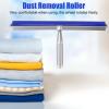 Dust Removal Roller, Lint Roller Manual Roller Anti Static Cleaner Tool Screen Film Roller Silicone Roller Sticky Roller for Removing Lint, Pet Hair, Clothes, Screen, (12 Inch) view 2
