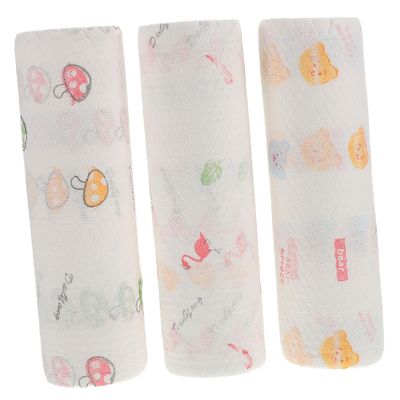 BESTonZON Wiping Paper Kitchen Roll Oil and Water Absorbent Pink Printed Napkin Paper Recycled Random Style