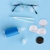 Rumyve Set of 4 Contact Lens Cases - Leak-Proof Travel-Friendly Portable Lens Storage Boxes (4 Colors) view 4