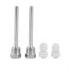 2PCS 1/2" Thermowell, G Thread For Temperature Sensor for IMMERSION Sleeve Pocket Tool (8x100mm) view 4