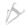 Tiuimk Body Fat Caliper - White, Plastic Body Fat Clipper view 2