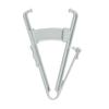 Tiuimk Body Fat Caliper - White, Plastic Body Fat Clipper view 3