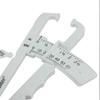 Tiuimk Body Fat Caliper - White, Plastic Body Fat Clipper view 4