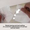 Trash Can Bin Liners - Household Rubbish Bags for Ash-Bins | Bedroom Kitchen Dormitory Living Room Small Trash Bags for Paper, Food Leftovers, Bottles Zorq view 2