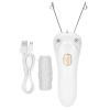 Electric Threading Epilator, Facial Hair Remover Electric Women's Beauty Epilator Facial Threading Hair Removal Shaver Face Massager(Gold) view 2