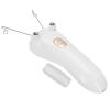 Electric Threading Epilator, Facial Hair Remover Electric Women's Beauty Epilator Facial Threading Hair Removal Shaver Face Massager(Gold) view 3