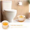 TOPBATHY Portable Urinal Potty with Lid for Adults and Children Lightweight Plastic Chamber Pot for Bedroom and Travel Sealed Urine Pot for Elderly Pregnant Women view 4