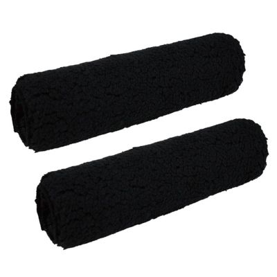 ASXCAQ Sheepskin Fleece Armrest Covers for Wheelchairs, Transport Chairs & Arm Chairs, Chair Arm Rest Cover Pillow, Elbow Support Cushion for Computer, Wheelchair and Desk Chairs