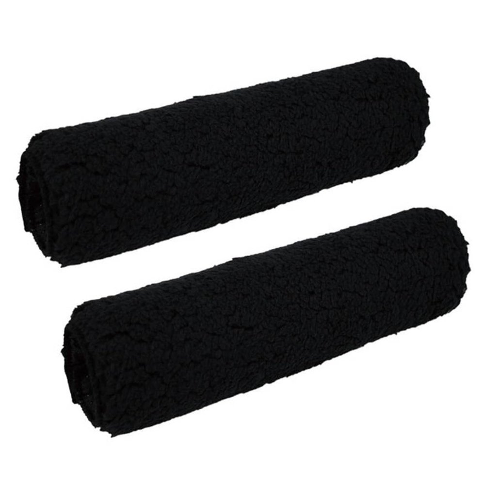 ASXCAQ Sheepskin Fleece Armrest Covers for Wheelchairs, Transport Chairs & Arm Chairs, Chair Arm Rest Cover Pillow, Elbow Support Cushion for Computer, Wheelchair and Desk Chairs