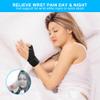 ACWOO Thumb Wrist Support Brace, Compression Reversible Thumb & Wrist Stabilizer Splint for Trigger Finger, Pain Relief, Arthritis, Tendonitis, Sprained, Carpal Tunnel, Fits Right and Left Hand view 4