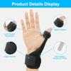 ACWOO Thumb Wrist Support Brace, Reversible Thumb & Wrist Support with Two Metal Splint, Thumb Spica Splint for Right & Left Hand, Trigger Thumb Immobilizer for Arthritis, Tendonitis, Sprains view 2