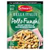 Schwartz x Bella Italia Pollo Funghi Creamy Chicken & Wild Mushroom Rigatoni Recipe Mix, 30g view 1