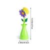 Flower Shape Cleaning Brush Removable Handle Brush Kitchen Bathroom Brush Bowl Dish Pot Cleaning Brush view 2