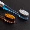 Compact Medium Soft Toothbrush, 2 Pack Manual Toothbrush for Adults Children, Includes 2 Replacement Toothbrushes Heads Ergonomic view 4