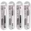 Compact Ultra Soft Toothbrush for Adult/Pregnancy/Junior, Micro Nano Manual Toothbrushes with 10000 Bristles, 4 Count Toothbrushes Ergonomic view 1
