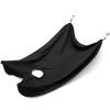 Azwood Beard Apron Bib for Cutting Beard Shaving Beard Trimming Catcher Cape Waterproof Non Stick Hair Catcher Grooming Cloth with 2 Suction Cups Gifts for Men Black view 1