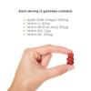 GN Apple Cider Vinegar Gummies | 60 High Strength Apple Cider Gummies - 1000mg Apple-Cider per Serving | ACV Gummys with Vitamin b12 & Folic Acid | Non-GMO & Suitable for Vegans view 4