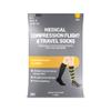 Healthcare by Amazon Medical Compression Flight & Travel Socks Black 6-9/39-43 (Previously a Amazon Basic Care Brand, Same Product) view 1