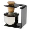 Tiuimk Deluxe Shaving Set - Beard Brush, Soap Bowl, and Holder | Corrosion Resistant and Durable | Perfect for Daily Use and Gifting view 2