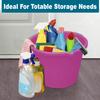 3 gallon / 14 Litre Bucket/Builders Bucket/Made in UK Water Mixing Storage Strong with Handle (Assorted Colour) (3, Pink) view 4