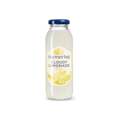 Daymer Bay - Cloudy Lemonade, Refreshing Still Summer Drink, Natural Ingredients, Not from Concentrate, Vegan, Gluten Free, 100% British Recyclable Packaging 12 x 250ml Glass Bottles
