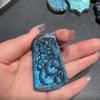 Aibote Natural Labradorite Crystal Dragon Figurine Hand Carved Gemstone Healing Quartz Reiki Stone Sculpture Statue Decoration view 4