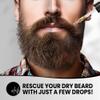 uLab Beard Growth Oil for Men - 30ml, Ocean Breeze Scent Premium Beard Care Oil - Natural Beard Moisturiser, Softener, and Conditioner for Facial Hair view 4
