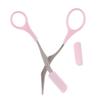 Tiuimk Plastic Makeup Brow Trimming Tool Eyebrow Scissors - SKU: 008 view 1